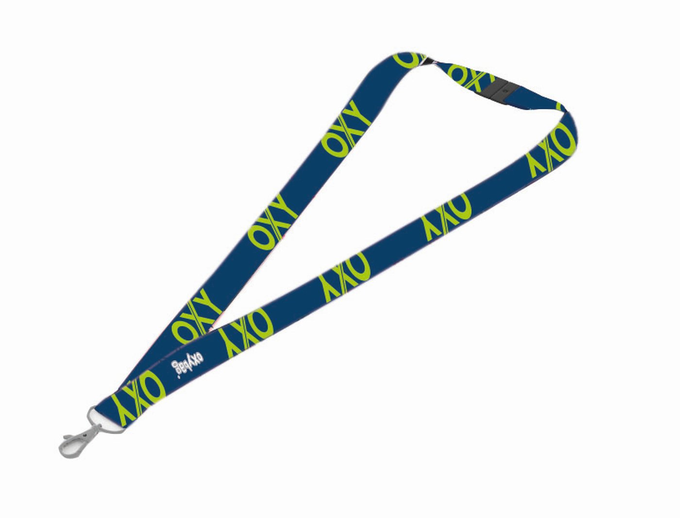 Levně Oxybag Klíčenka s karabinkou OXY BLUE LINE Green