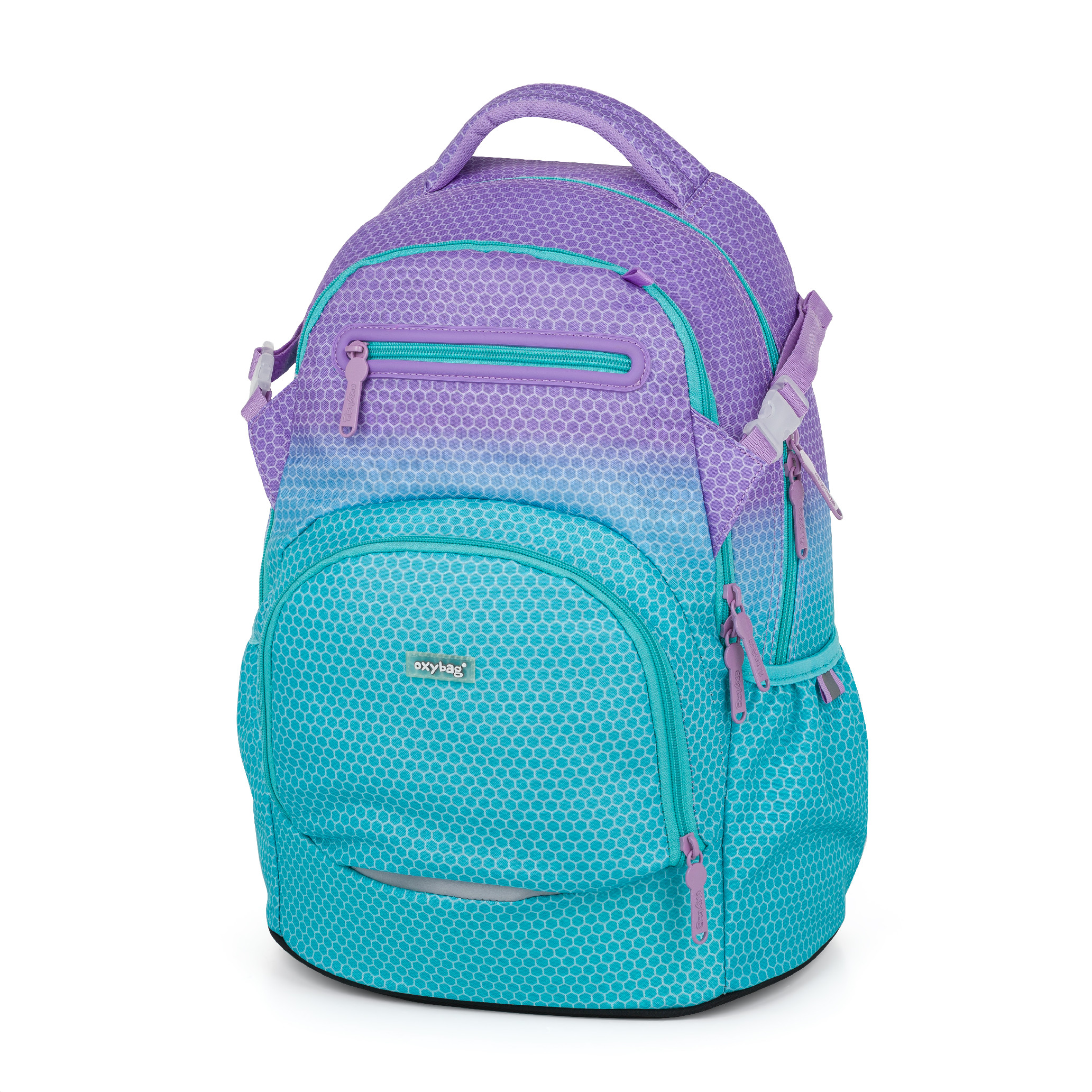 Levně Oxybag Školní batoh OXY Ombre Blue- pink
