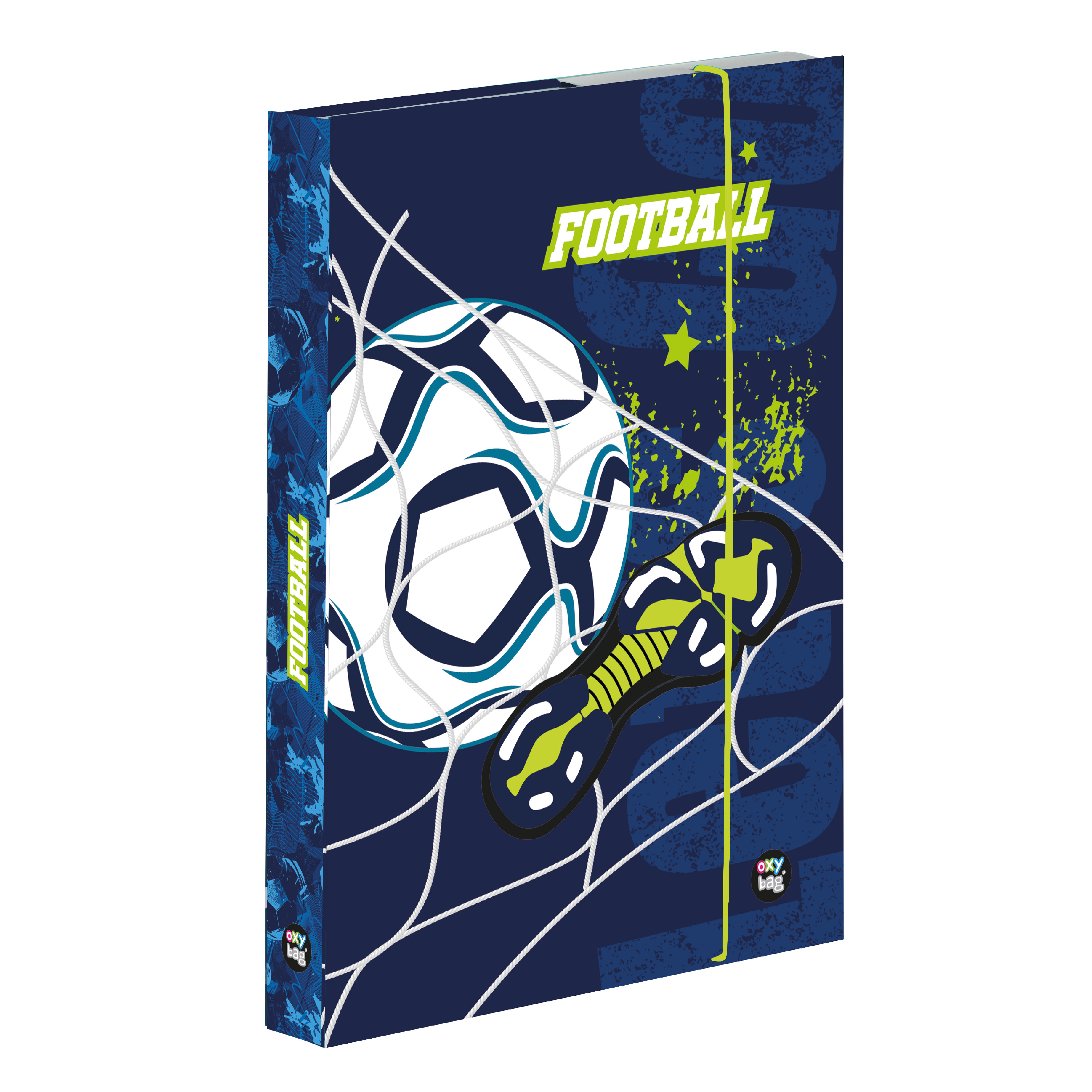 Oxybag Box na sešity A4 fotbal s kopačkou