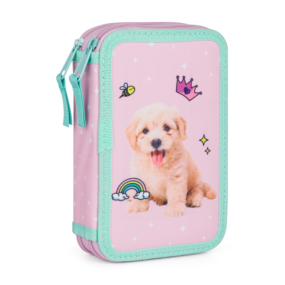 Oxybag Penál 2 p. prázdný mazlíčci pes