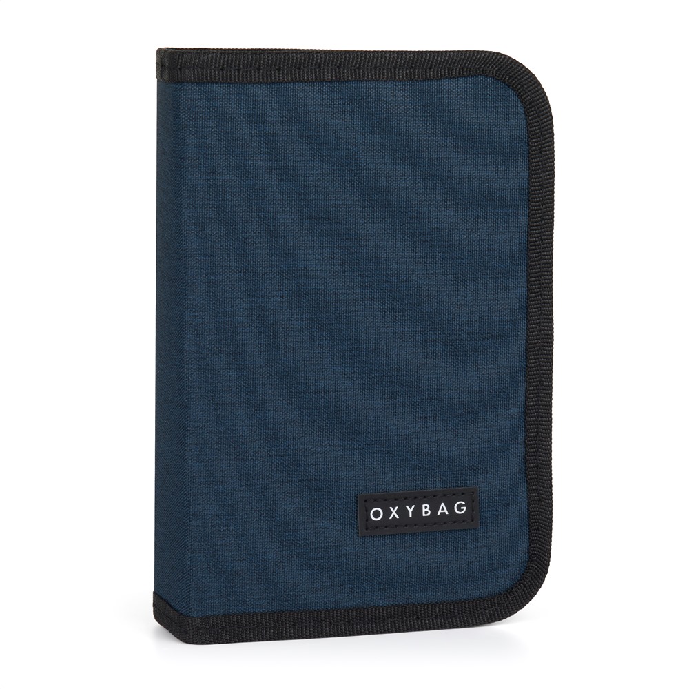 Oxybag Penál 1 p. 2 chlopně, prázdný UNICOLOR blue