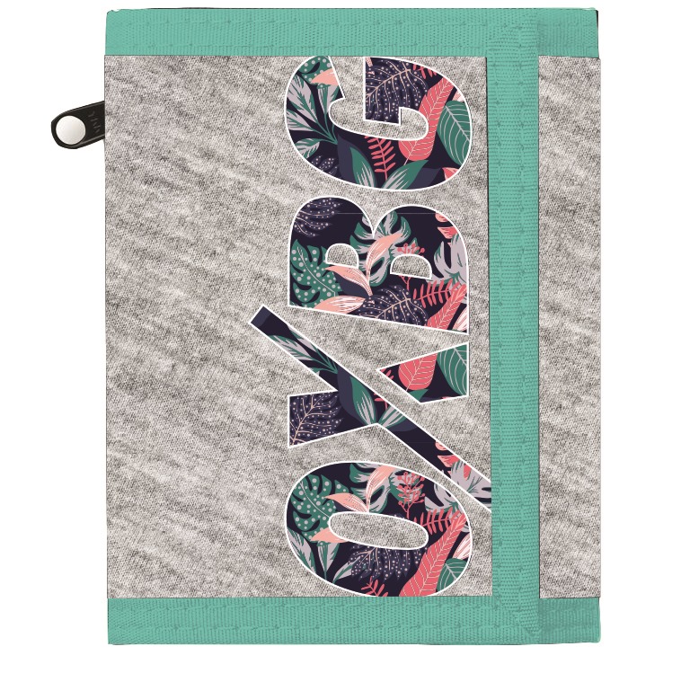 Levně Oxybag Peněženka OXY Grey tropical