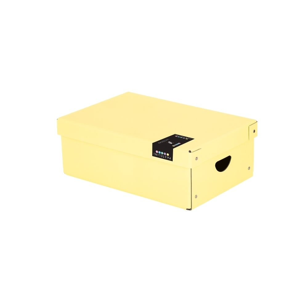 Levně Oxybag Krabice lamino malá PASTELINi žlutá