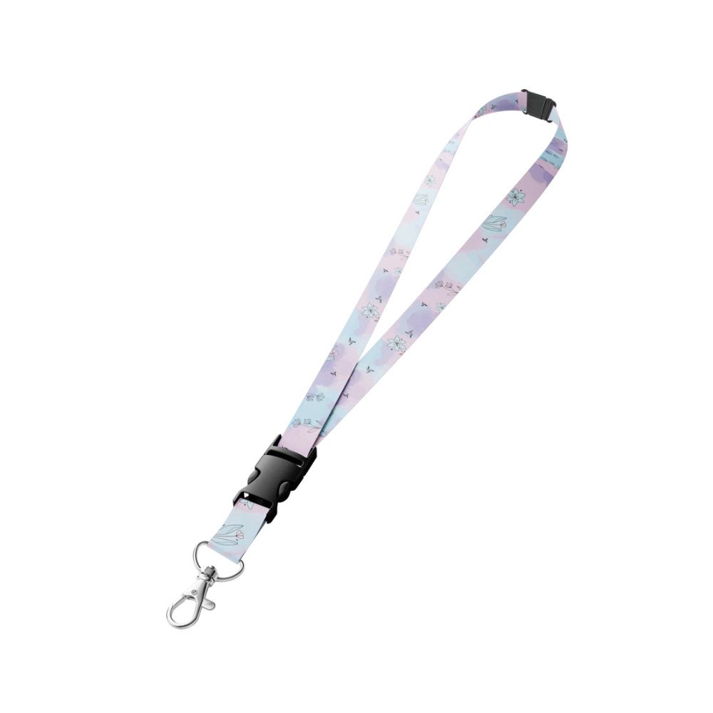 Levně Oxybag Klíčenka s karabinkou Kolibřík fialový