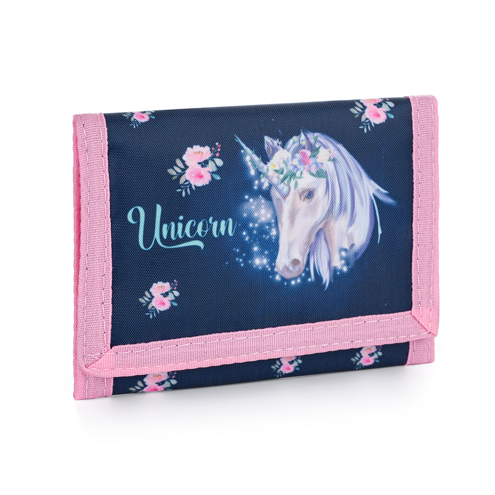 Levně Oxybag Dětská textilní peněženka Unicorn 1