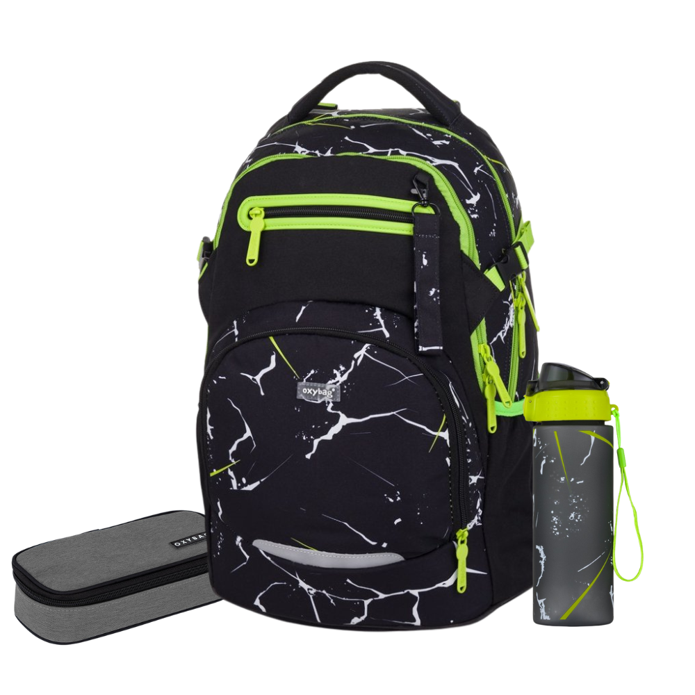 Oxybag Školní set 3 ks OXY Ombre Eletric