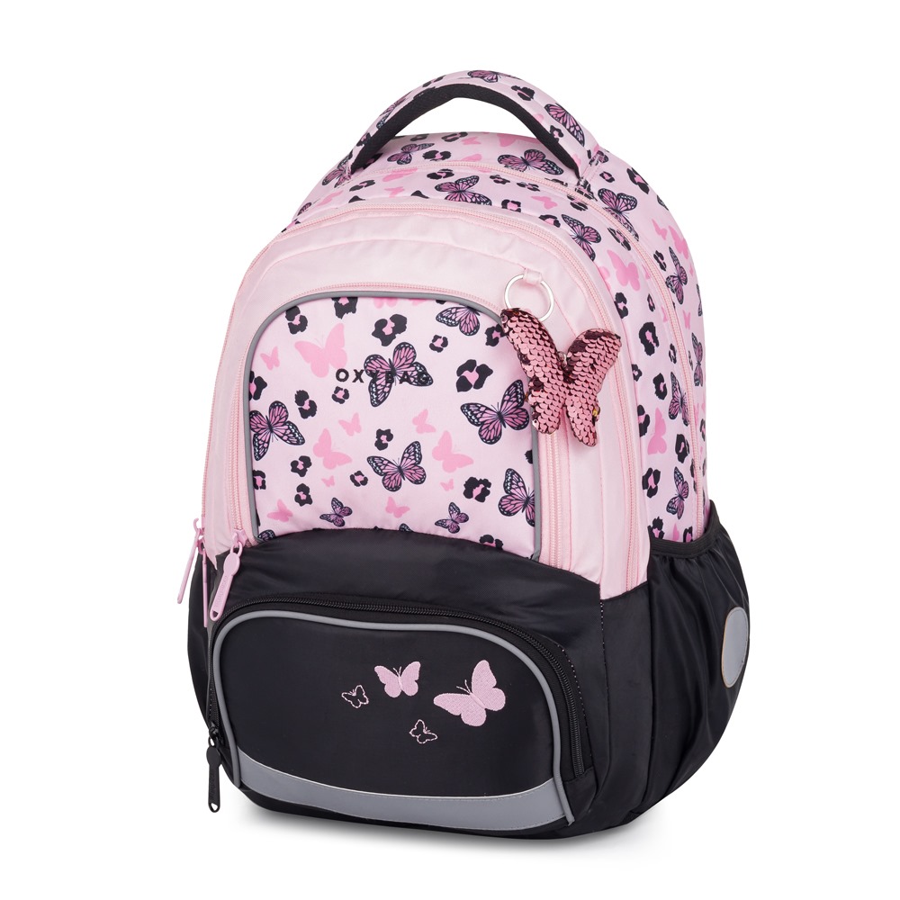 Levně Oxybag Školní batoh OXY NEXT Butterfly
