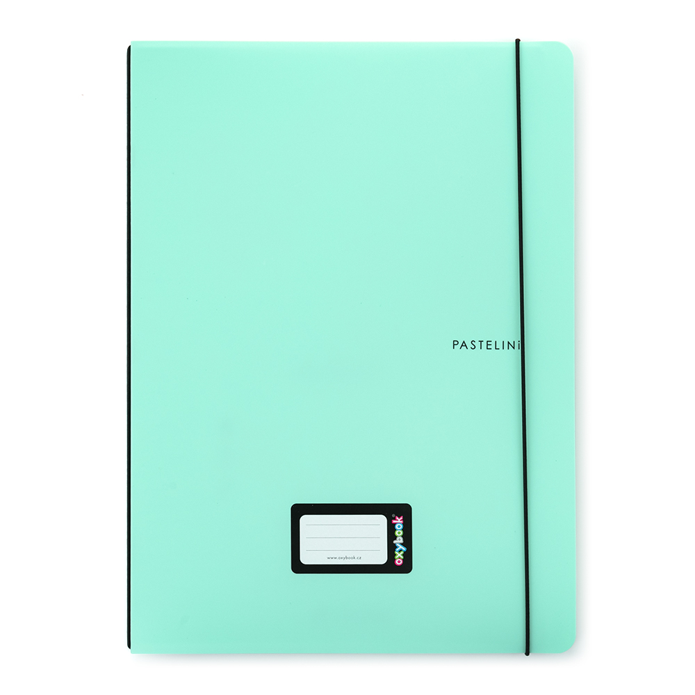 Levně Oxybag Sešit PP Oxybook A4 40 listů PASTELINi zelená