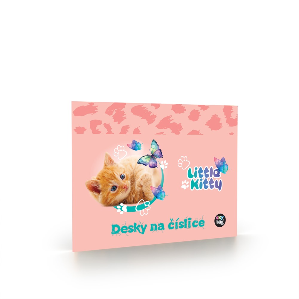 Oxybag Desky na číslice Kočka Little Kitty