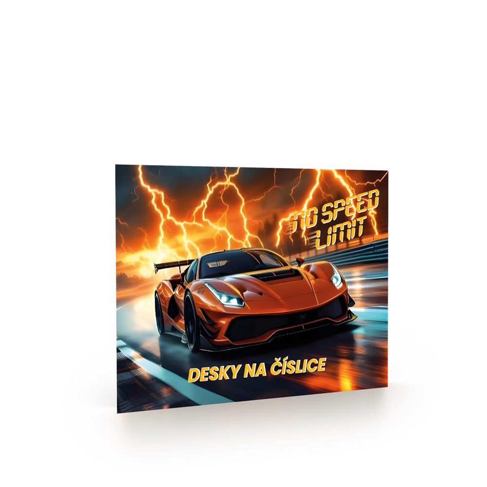 Levně Oxybag Desky na číslice auto Speed