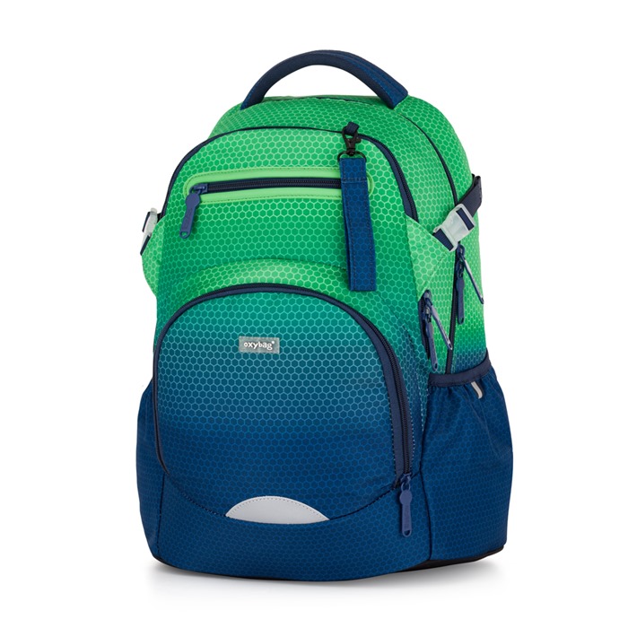 Levně Oxybag Studentský batoh OXY Ombre Green