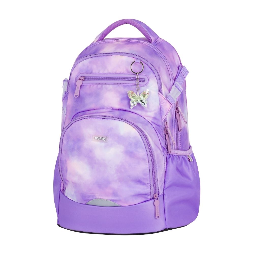 Levně Oxybag Studentský batoh OXY Ombre Butterfly