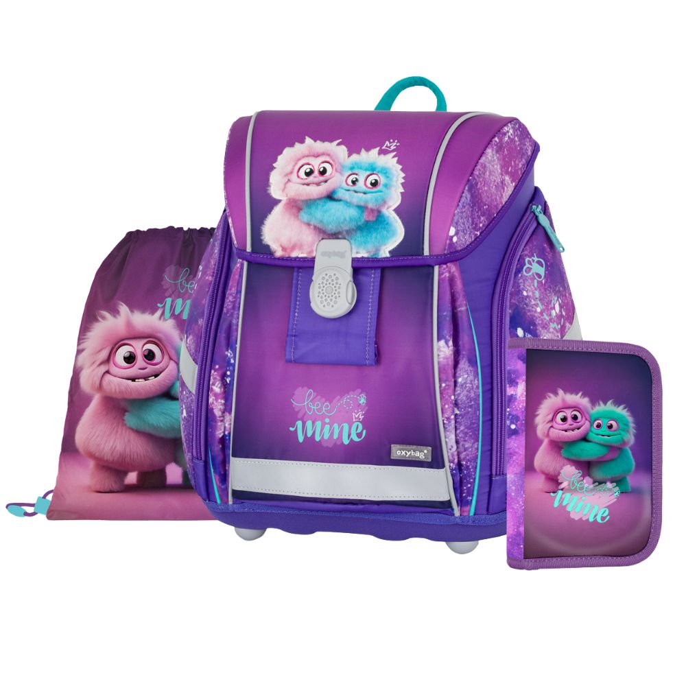 Oxybag Školní set 3ks PREMIUM LIGHT Monster