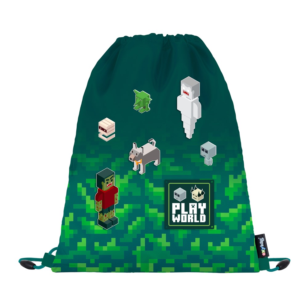 Oxybag Sáček na cvičky Playworld Pixel