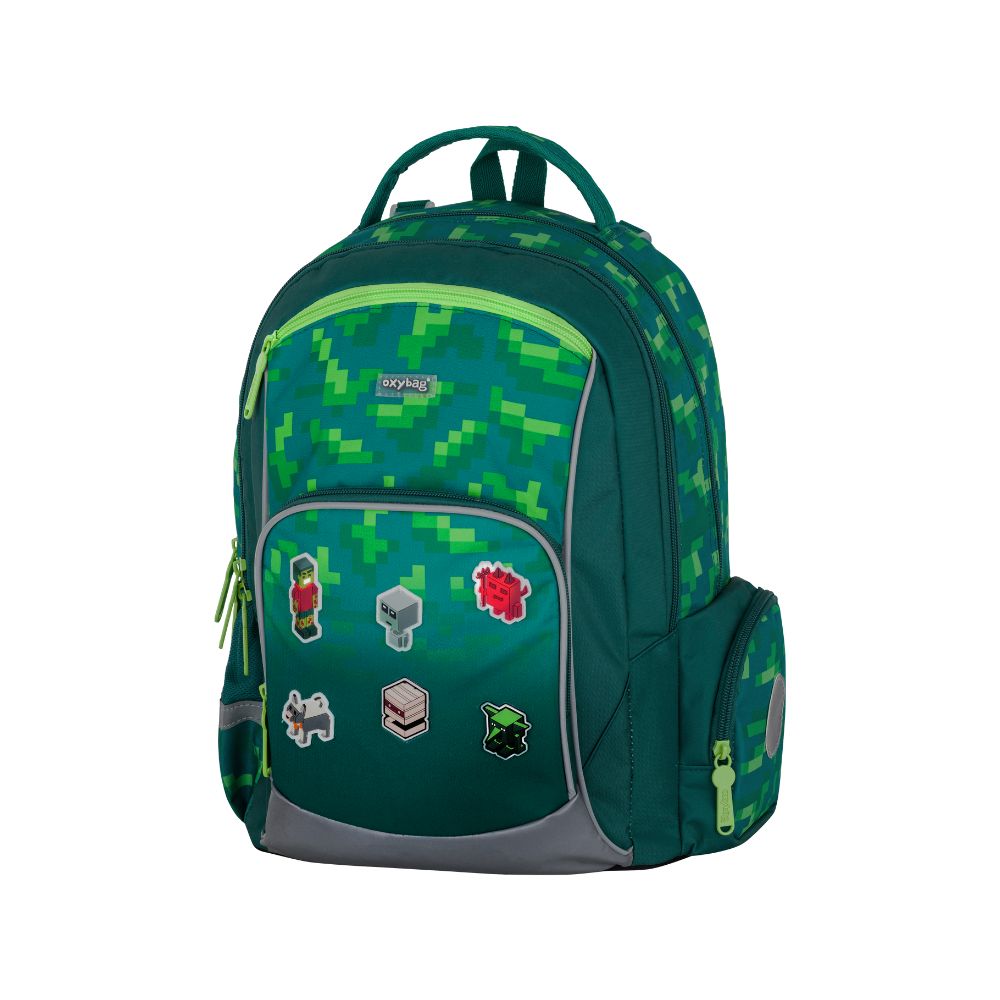 Oxybag Školní batoh OXY GO Playworld Pixel