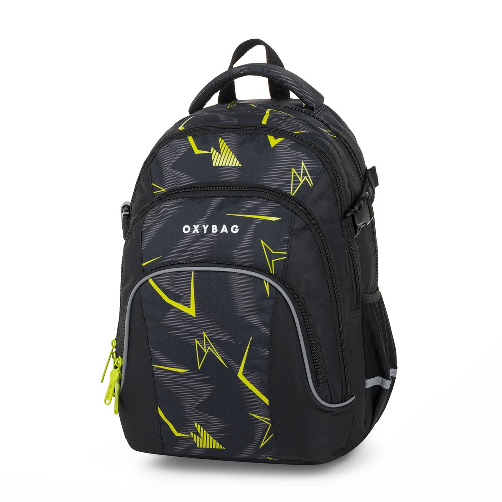 Levně Oxybag Studentský batoh OXY SCOOLER Eletric Yellow