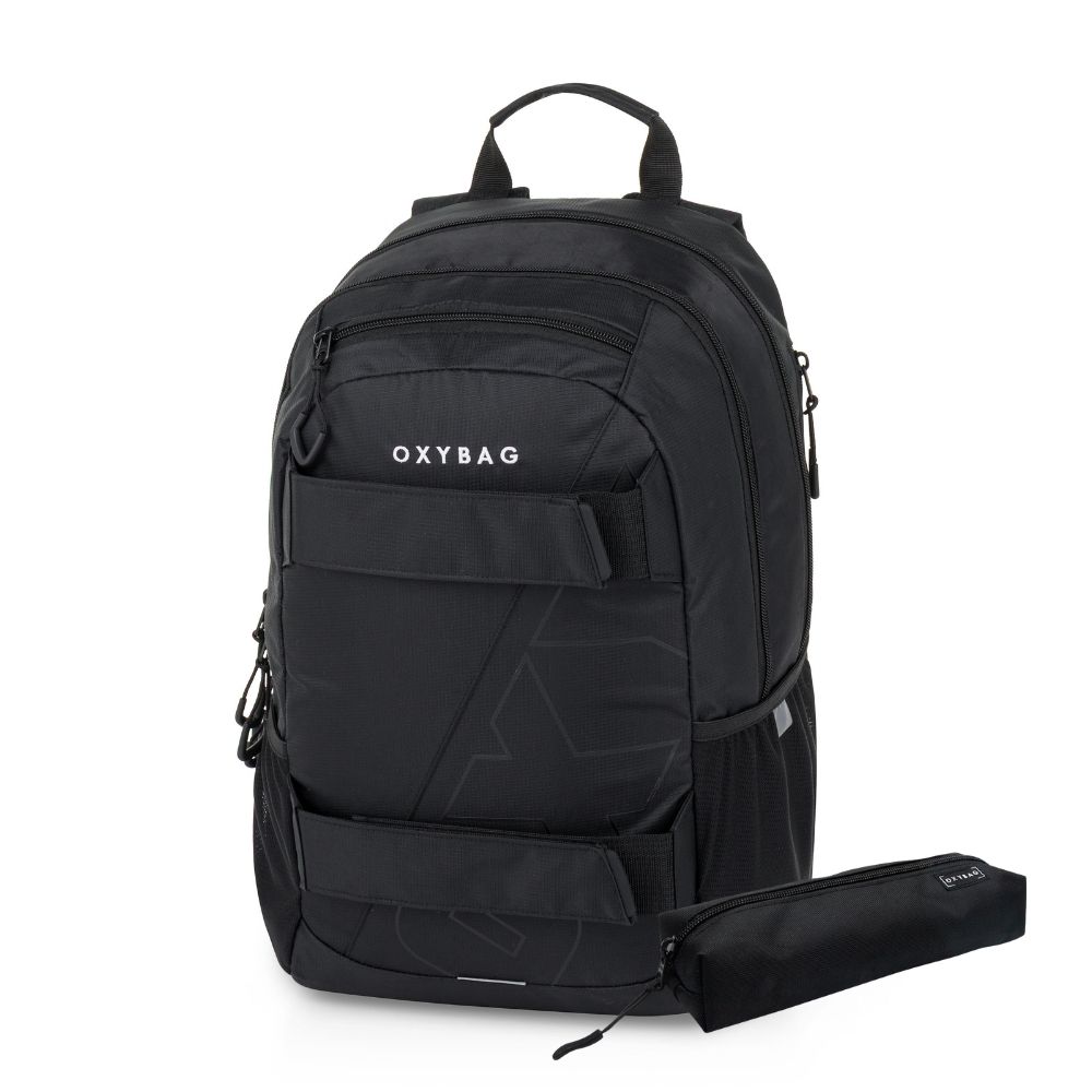 Oxybag Studentský batoh OXY Sport Black + Etue zdarma