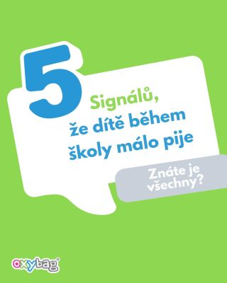 Poznáte, kdy vaše dítě během školy málo pije? Děti se při hraní, učení i během přestávek snadno zapomenou napít. A žízeň...