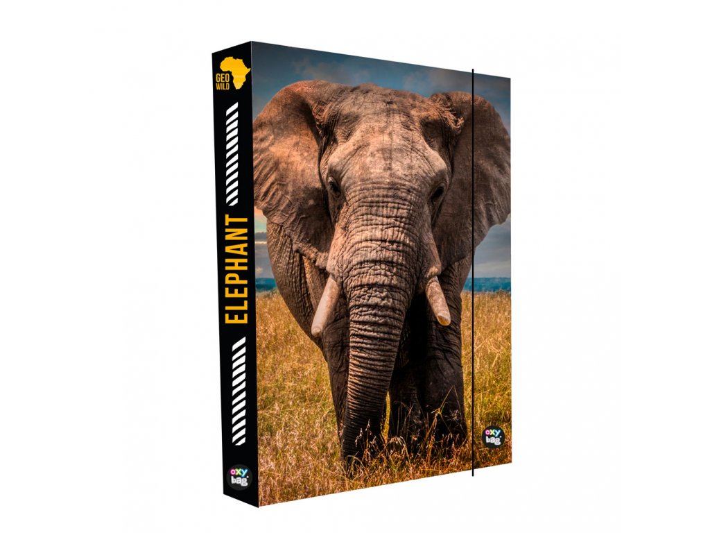 Füzetbox A4 Jumbo Elefánt