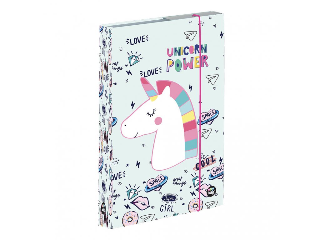 Füzetbox A5 Jumbo Unicorn iconic