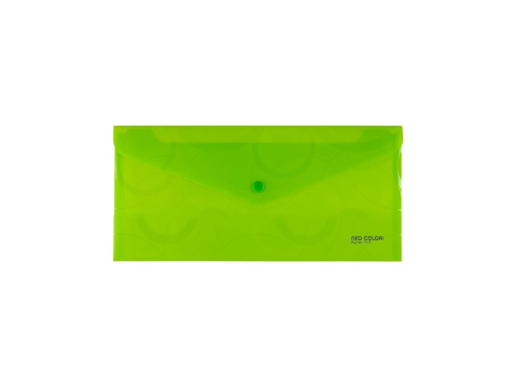 Patentos boríték DL NEO COLORI zöld
