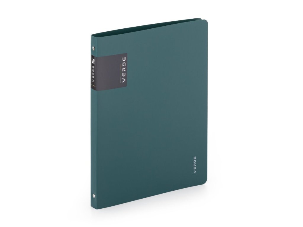 Iratrendező PP A4 4 gyűrűs VERDE zöld