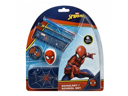 2266 skolni sada 6ks spider man