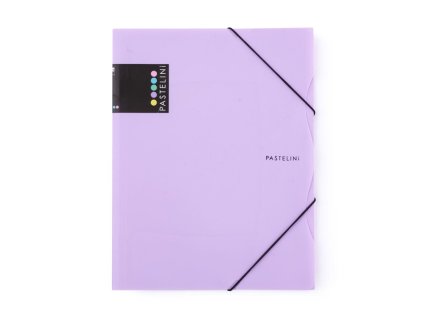 Gumis mappa A4 PP PASTELINi lila