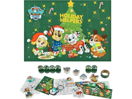 Adventi naptár Paw Patrol zöld