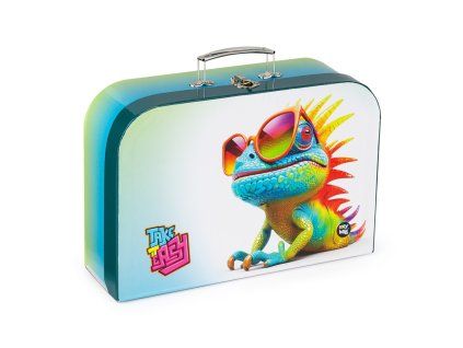 Laminált bõrönd 34 cm crazy animals Kaméleon