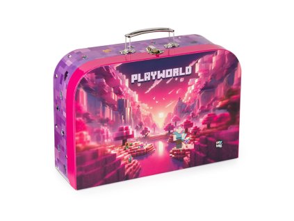 Laminált bõrönd 34 cm Playworld Girl