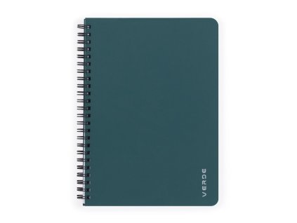 Spirálos jegyzetfüzet A5 VERDE zöld