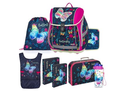 8 részes szett PREMIUM LIGHT Pillangó 2 virágokkal