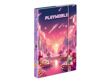 Füzetbox A4 Playworld Girl
