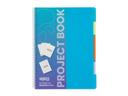 A4-es projektfüzet