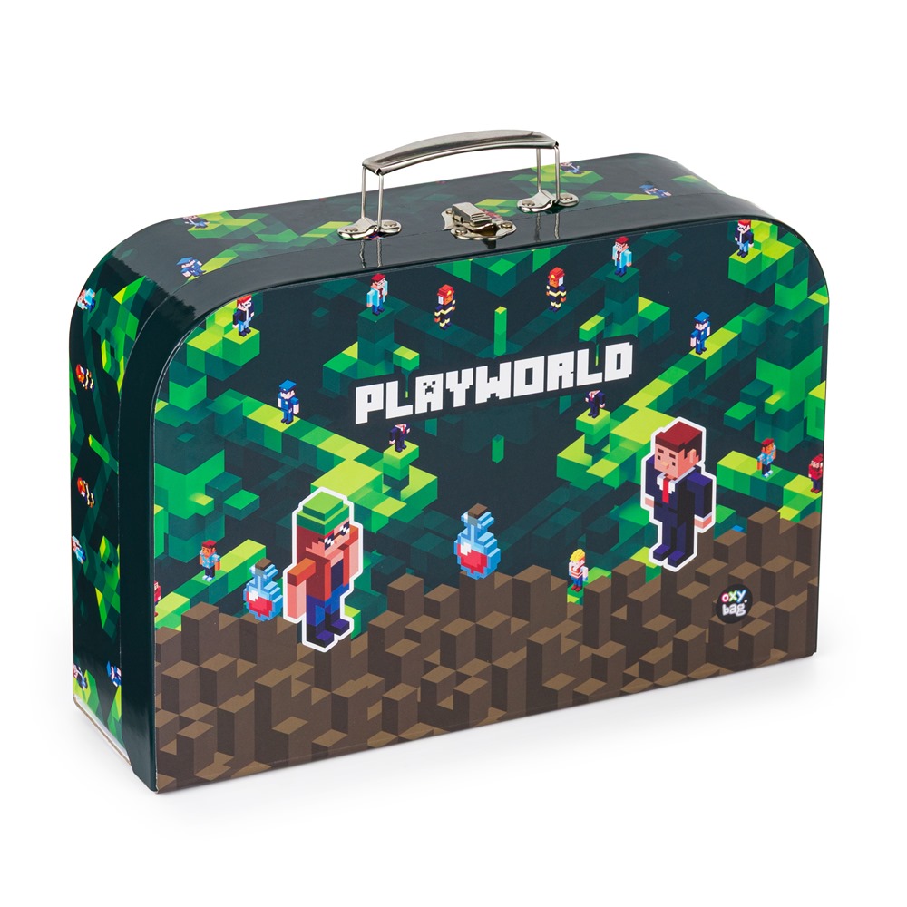 Laminált bõrönd 34 cm Playworld zöld-barna akciós termékkép 1