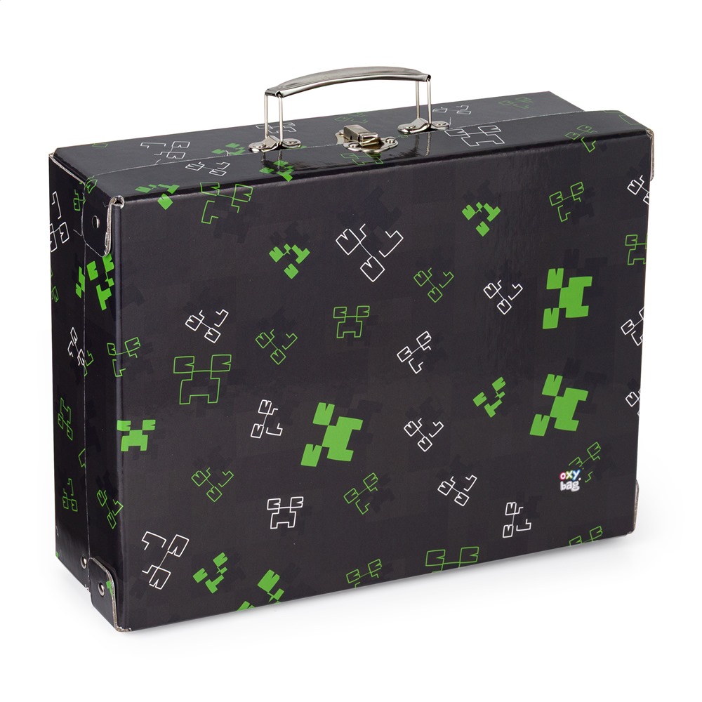 Laminált tok négyzet A4 OXY NEXT Green Cube akciós termékkép 1