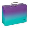 Laminált tok négyzet A4 OXY Ombre Purple- blue