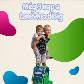 📚🎒 Màr csak 3 nap van hátra a tanévkezdésig! ⏰ Te már mindent beszereztél a sulikezdéshez? ✏️📒🎨 Nézd át gyorsan a listát,...