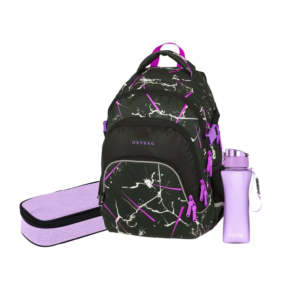 Školský set 3 ks OXY SCOOLER Eletric girl