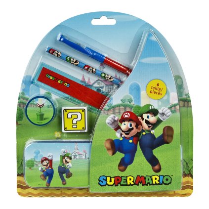 2272 skolni sada 6ks super mario