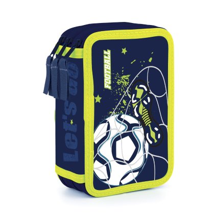 7 93224 FOOTBALL24 pencil case triple