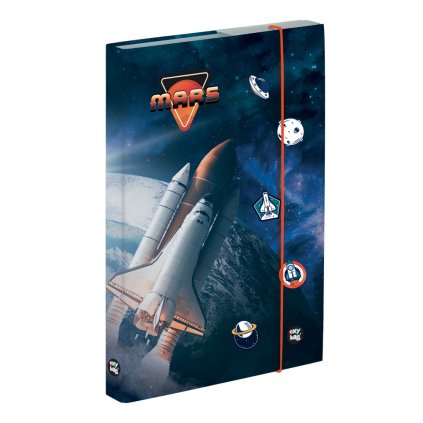 Box na zošity A4 Space raketoplán