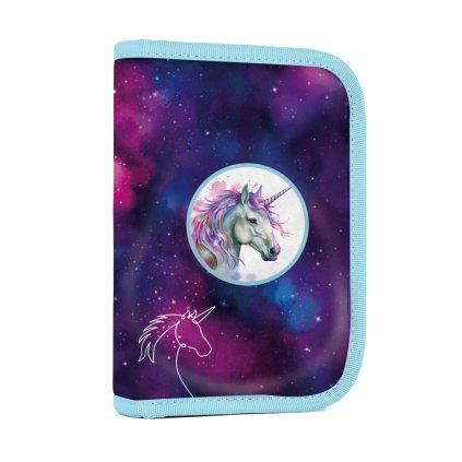 Peračník 1 p.2 chlopne,prázdny OXY GO Unicorn fialový