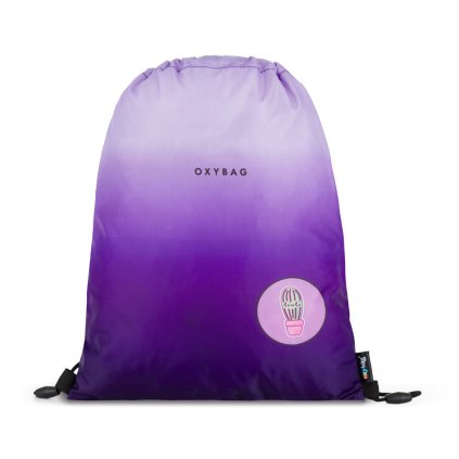 Vrecko na cvičky OXY NEXT Ombre Purple