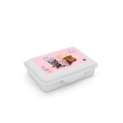 Box na desiatu s priehradkou Maznáčikovia mačiatka