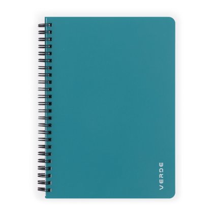 Twin wire blok A5 PP VERDE milano