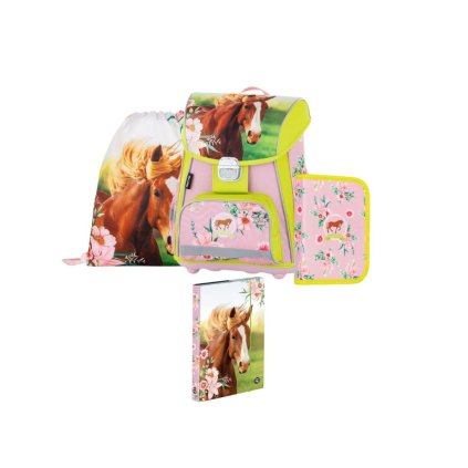 Školský set 4-dielny PREMIUM kôň romantic