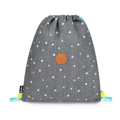 Vak na chrbát OXY SCOOLER Grey dots