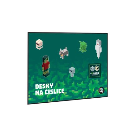 Dosky na číslice Playworld Pixel